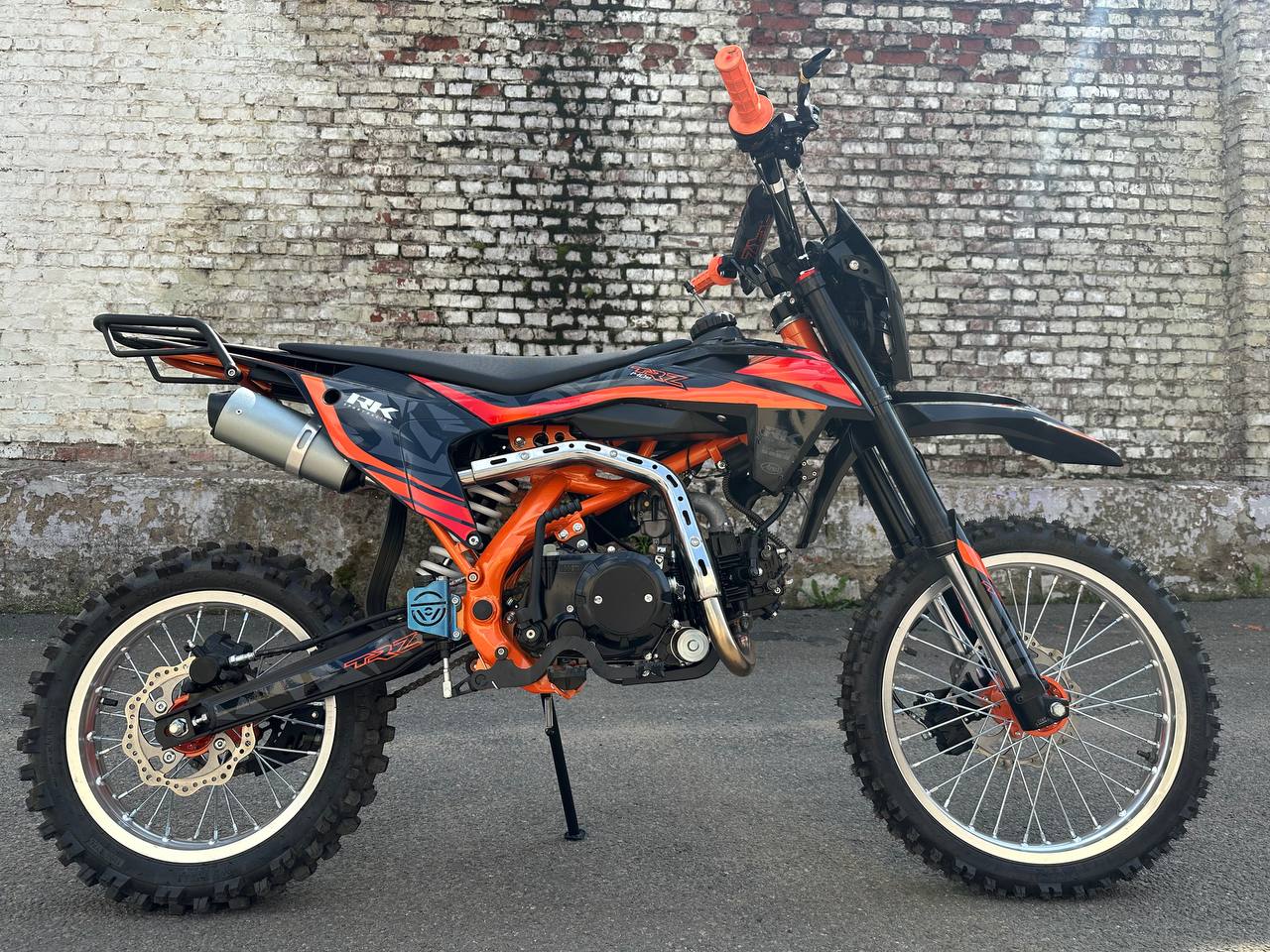 Racer TRZ 140 E-start — левый профиль, общий вид